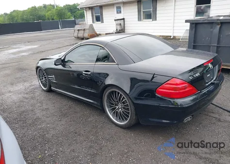 2003 Mercedes-Benz Sl 500 z USA, uszkodzony, nr VIN WDBSK75F33F060962